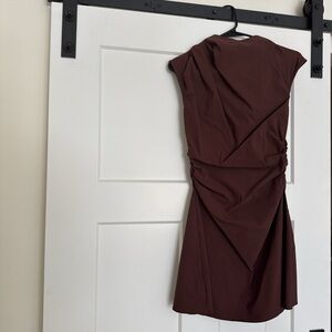 ASOS Rich Brown Mini Dress